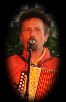 Pascal à l'accordéon